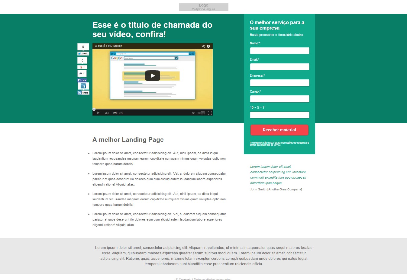 Novas Landing Pages: aproveite para os diferentes objetivos do seu negócio  - Blog RD Station